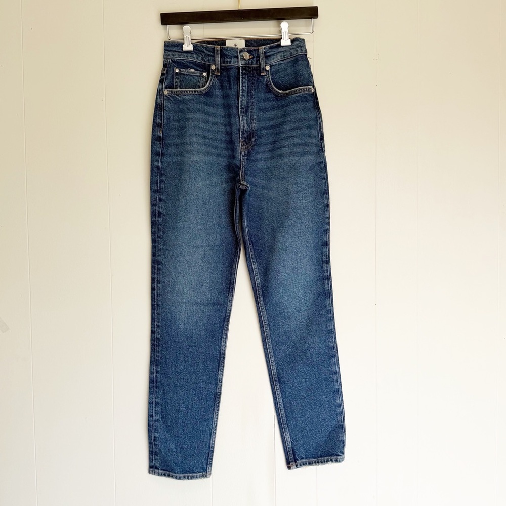 ANINE BING *Sample* Samara Denim Baltic Blue Jean Size 27